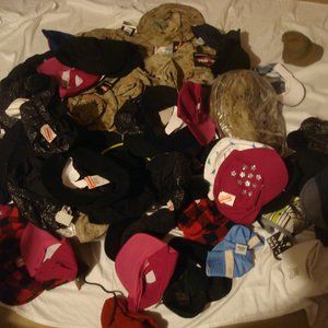 100 hat hats bundle new caps womens mens fashion vintage retro .